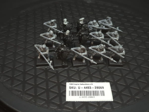 The Old World Empire Halberdiers x14