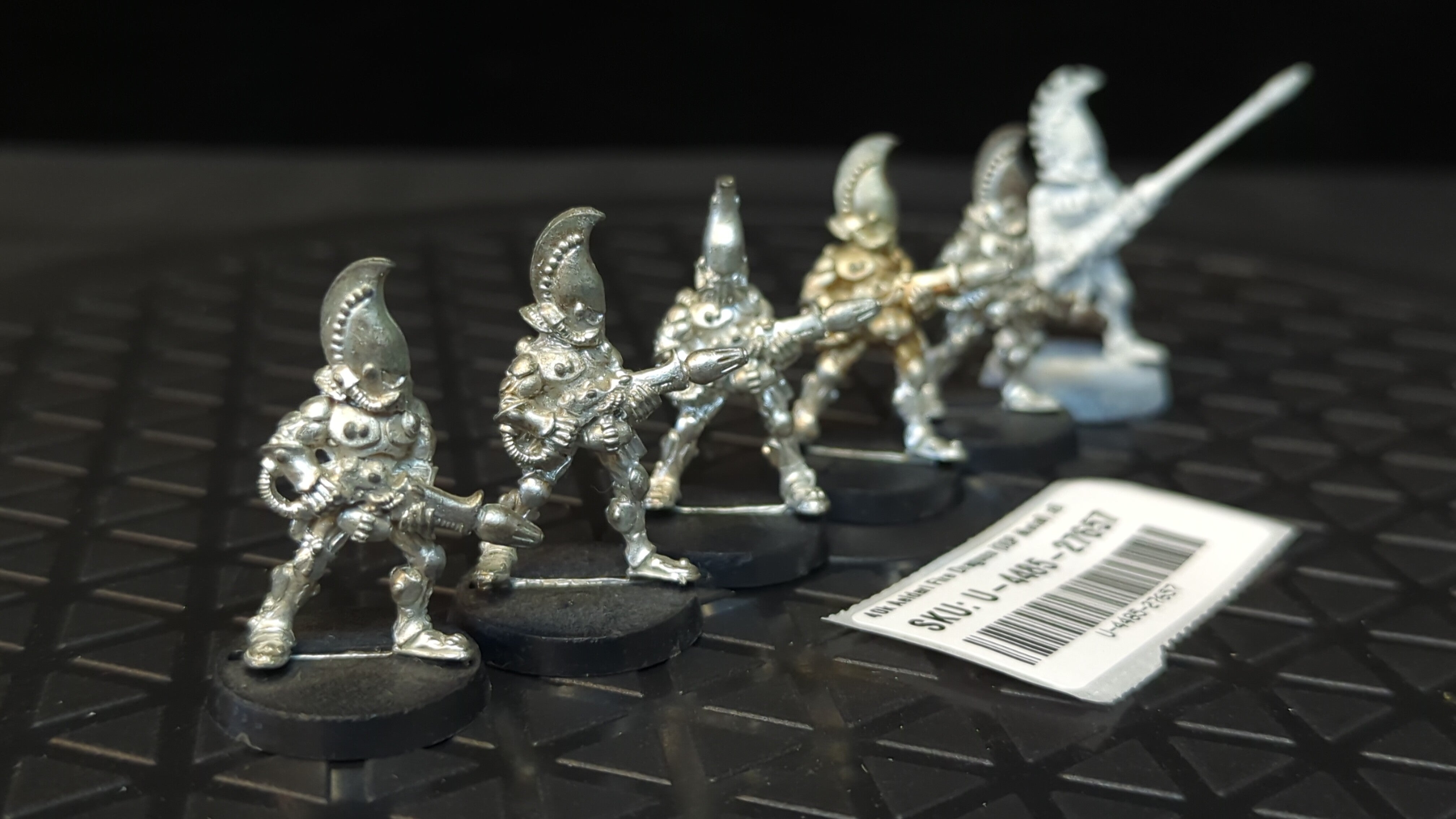 Warhammer 40k Aeldari Fire Dragons (OOP Metal) x6