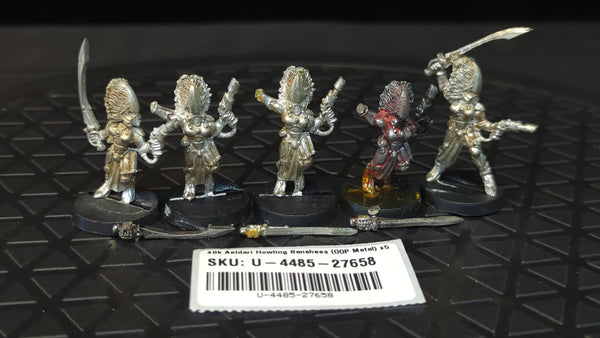Warhammer 40k Aeldari Howling Banshees (OOP Metal) x5