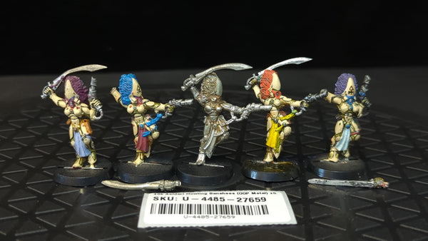 Warhammer 40k Aeldari Howling Banshees (OOP Metal) x5