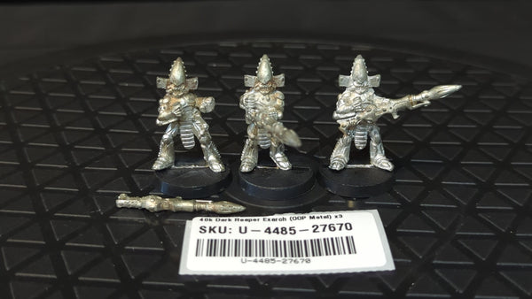 Warhammer 40k Dark Reaper Exarch (OOP Metal) x3