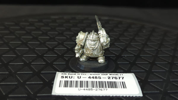 Warhammer 40k Squat in Exo-armour (OOP Metal) x1