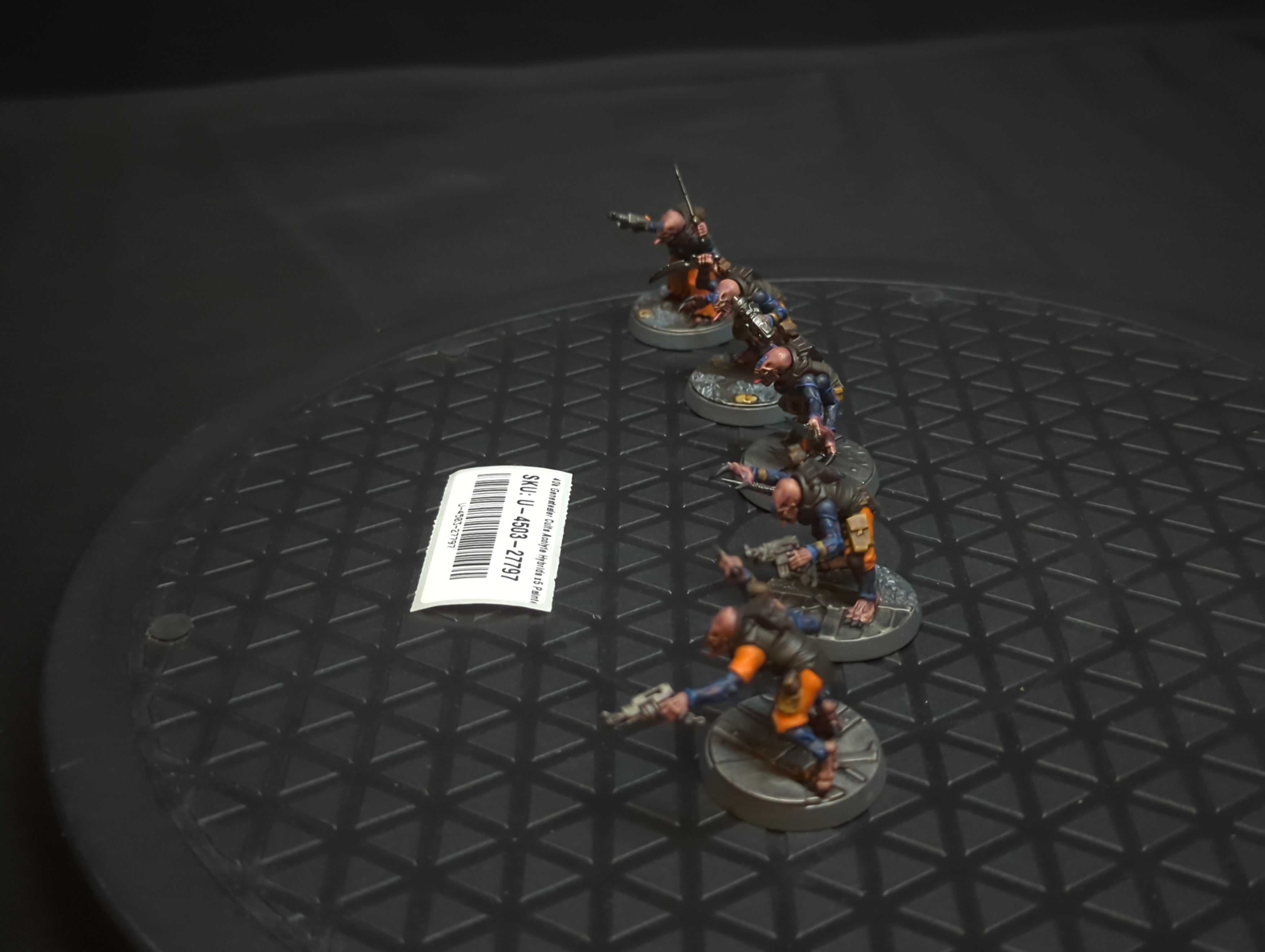 Warhammer 40k Genestealer Cults Acolyte Hybrids x5 Painted