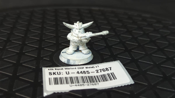 Warhammer 40k Squat Warlord (OOP Metal) x1