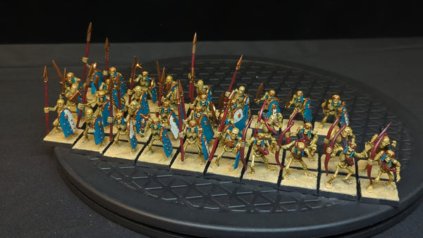 The Old World Tomb Kings of Khemri Skeleton Warriors / Skeleton Archers x35 Painted