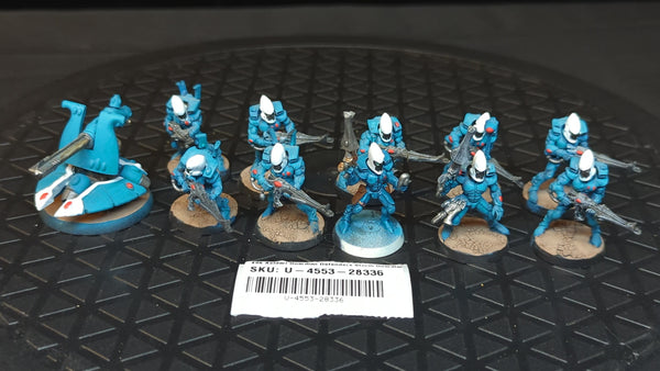 Warhammer 40k Aeldari Guardian Defenders / Storm Guardians — Defenders x11 Painted