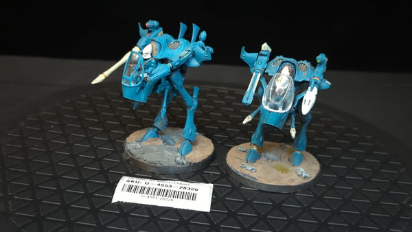 Warhammer 40k Aeldari War Walkers x2 Painted