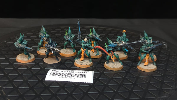 Warhammer 40k Drukhari Kabalite Warriors x10 Painted
