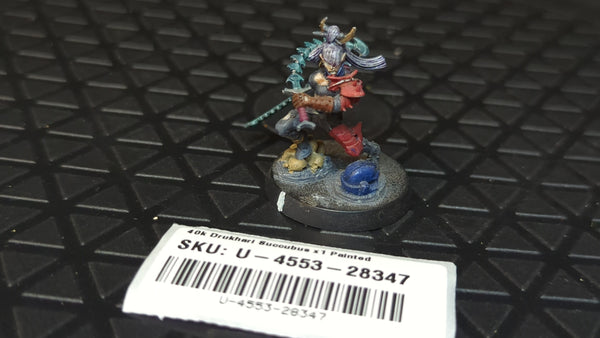 Warhammer 40k Drukhari Succubus x1 Painted