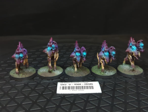 Warhammer 40k Tyranids Barbgaunts x5 Painted