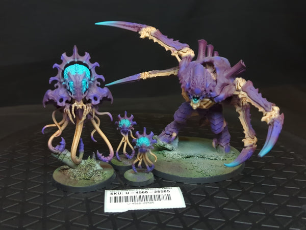Warhammer 40k Tyranids Horrors of the Hive x4 Painted