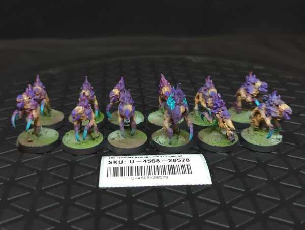 Warhammer 40k Tyranids Neurogaunts x11 Painted