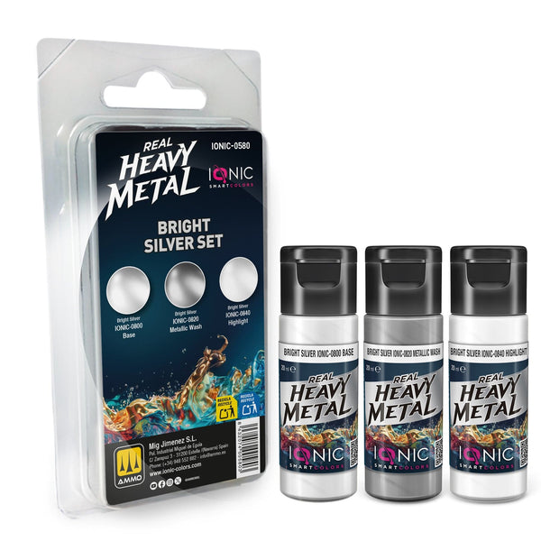 IONIC Smart Colors - Heavy Metal Bright Silver Set