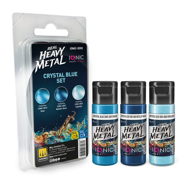 IONIC Smart Colors - Heavy Metal Crystal Blue Set