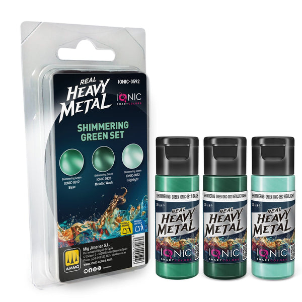 IONIC Smart Colors - Heavy Metal Shimmering Green Set