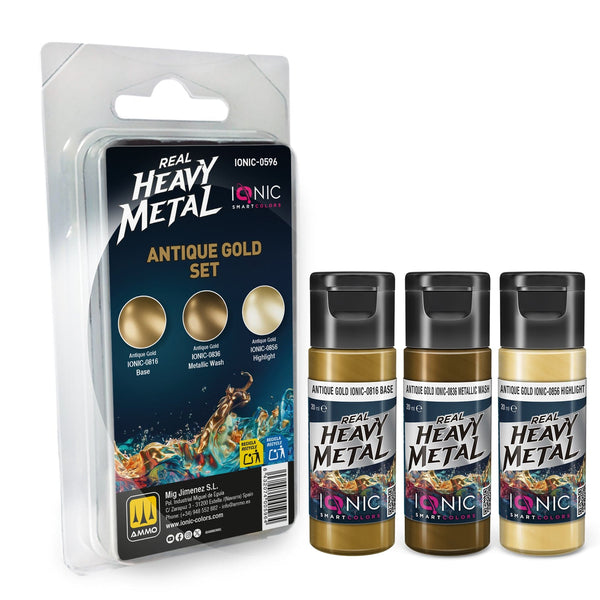 IONIC Smart Colors - Heavy Metal Antique Gold Set