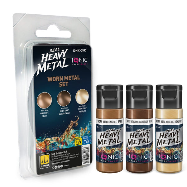 IONIC Smart Colors - Heavy Metal Worn Metal Set