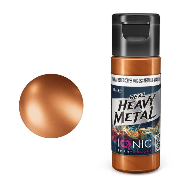 IONIC Smart Colors - Heavy Metal Weathered Copper  Metallic Wash 20ml