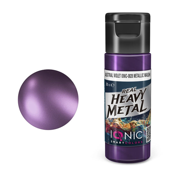 IONIC Smart Colors - Heavy Metal Astral Violet  Metallic Wash 20ml