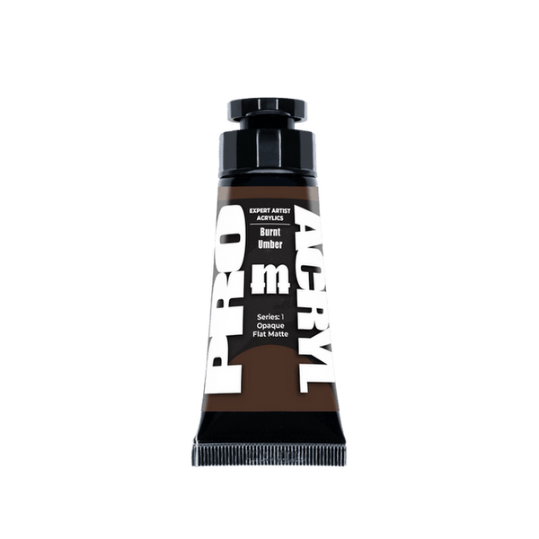 Monument Hobbies Pro Acryl Expert Acrylics - Burnt Umber 30ml