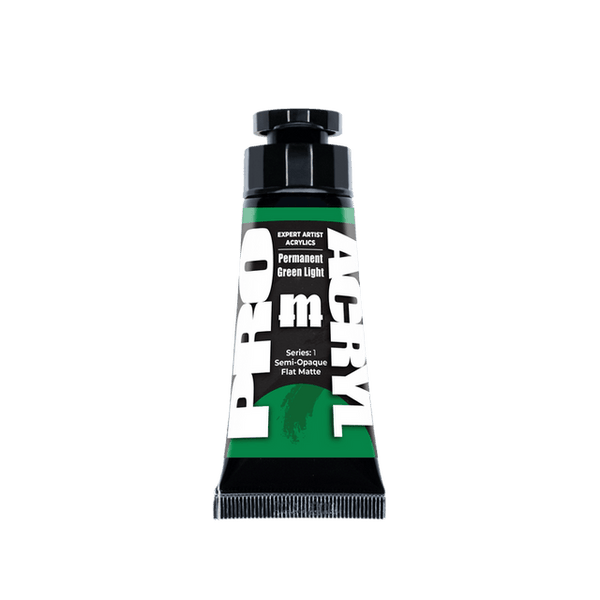 Monument Hobbies Pro Acryl Expert Acrylics - Permanent Green Light 30ml
