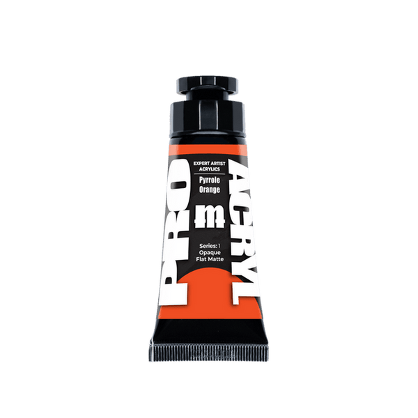 Monument Hobbies Pro Acryl Expert Acrylics - Pyrrole Orange 30ml