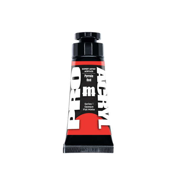 Monument Hobbies Pro Acryl Expert Acrylics - Pyrrole Red 30ml