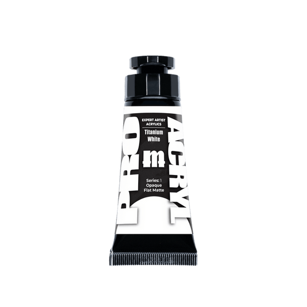 Monument Hobbies Pro Acryl Expert Acrylics - Titanium White 30ml