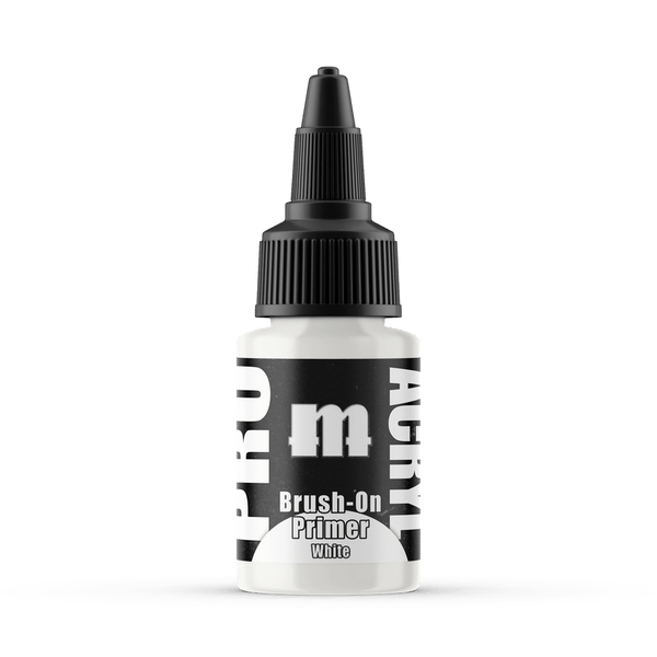 Monument Hobbies Pro Acryl PRIME - Brush-On White 22ml