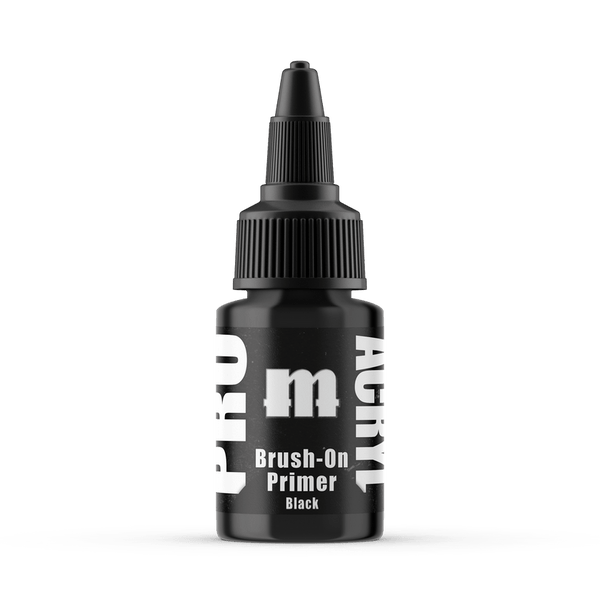 Monument Hobbies Pro Acryl PRIME - Brush-On Black 22ml