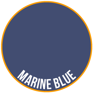 Two Thin Coats by Duncan Rhodes - Marine Blue