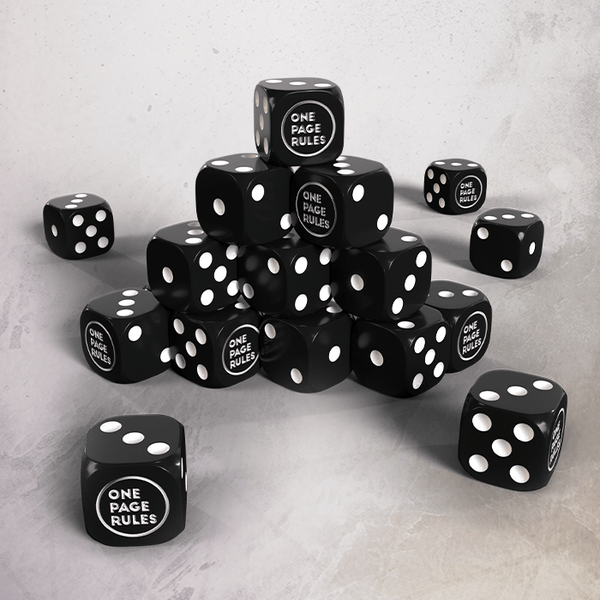 One Page Rules 16mm Dice Set (20)