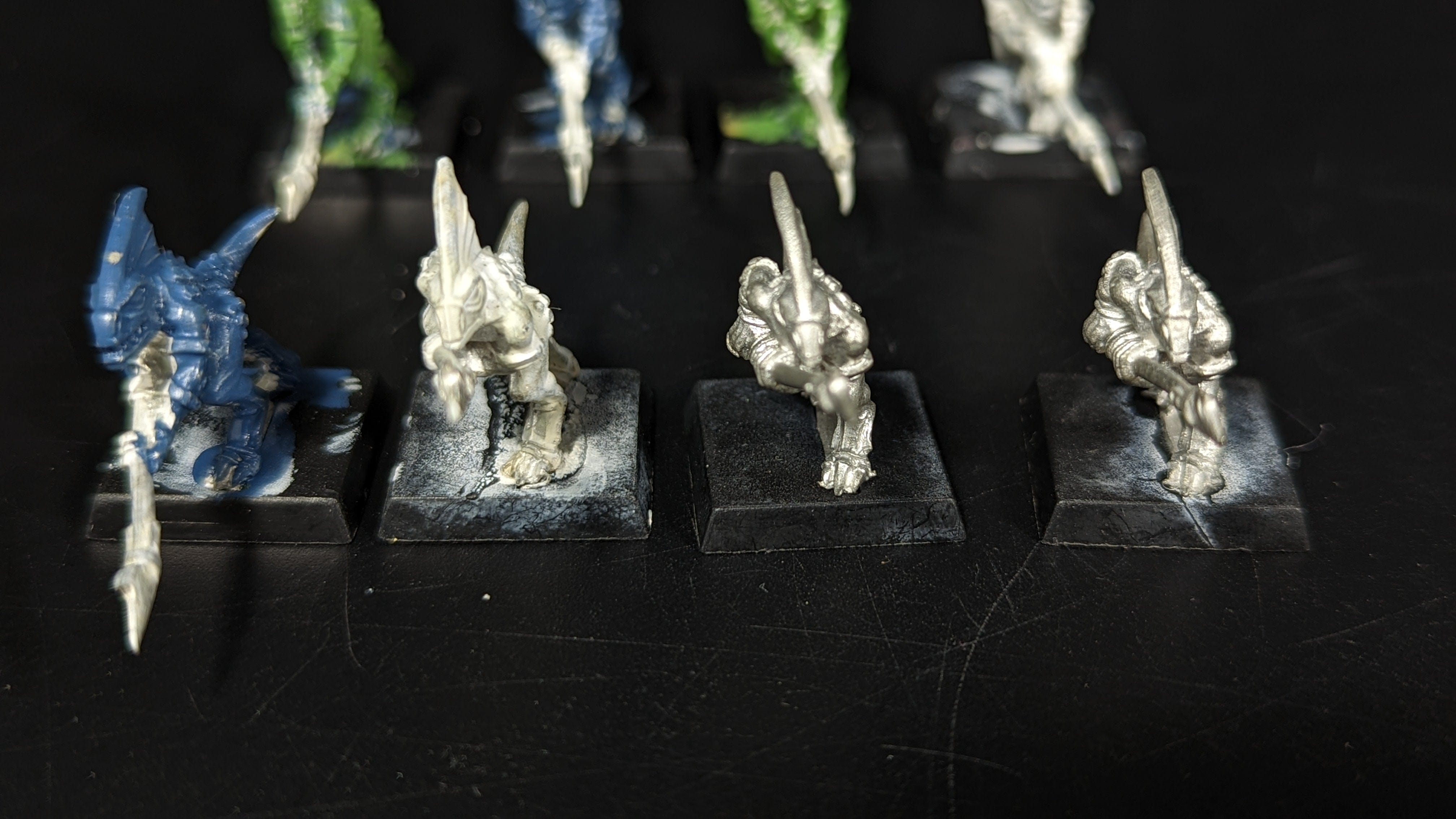 Age of Sigmar Seraphon Skinks metal x8