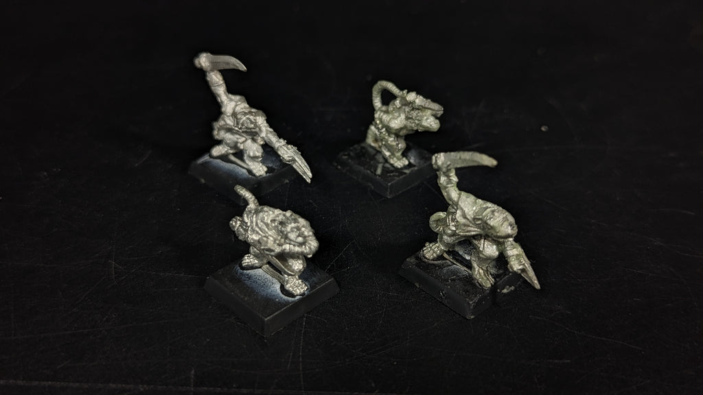 Age of Sigmar Skaven Gutter Runners x4 metal