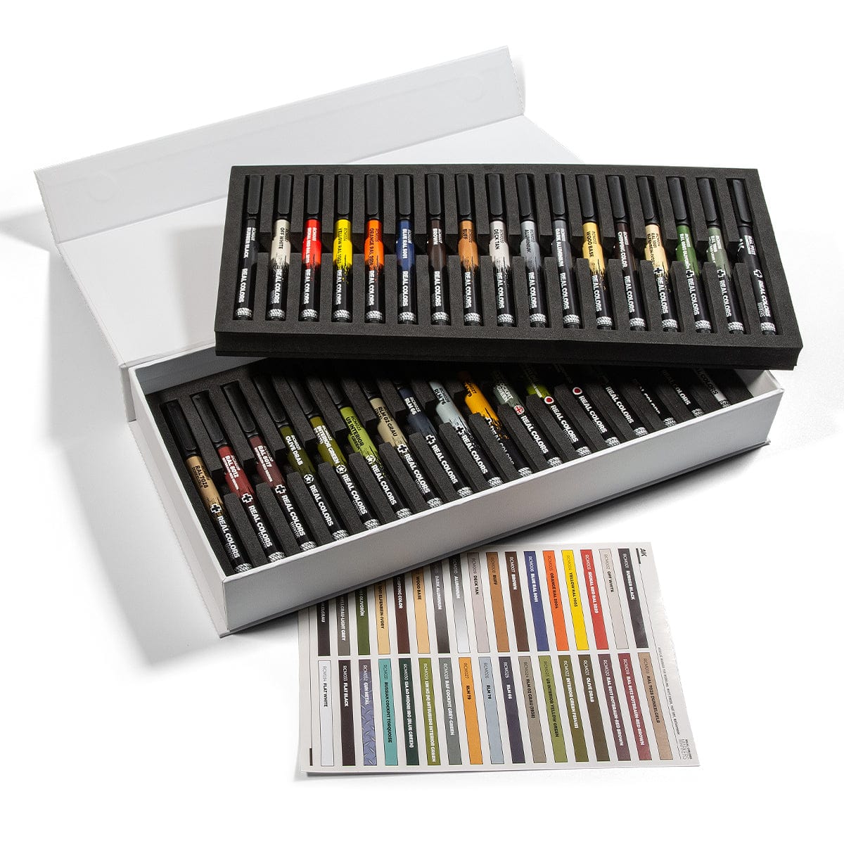 AK Interactive Real Colors Markers full kit - 34 colors