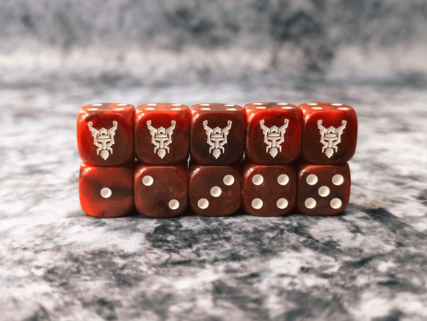 Fenris Workshop Dice Set - Carnage Red x10
