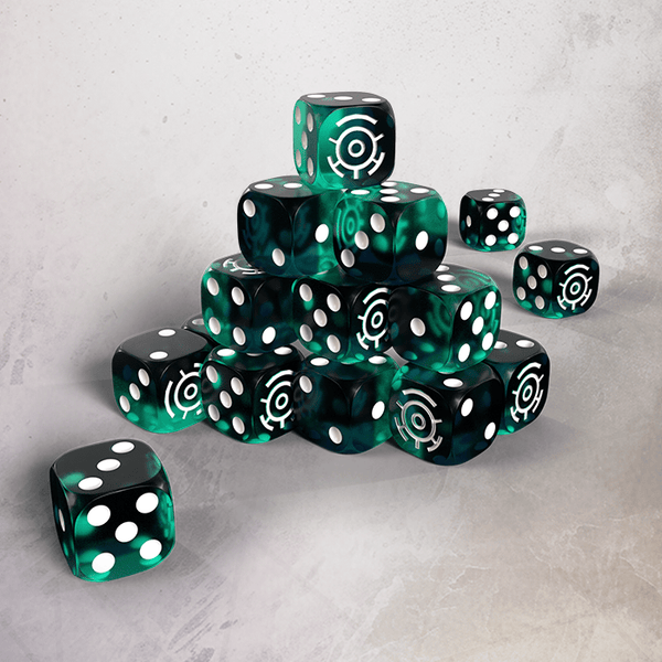 One Page Rules Robot Legions Premium Resin 16mm Dice Set (20)