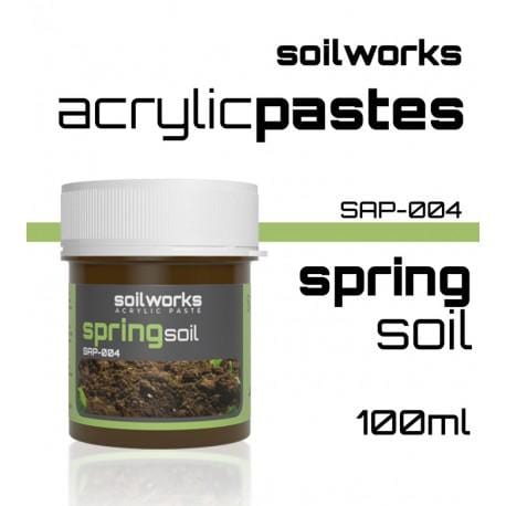 Scale 75 Dioramas Soilworks Ground Pastes 100ml - Spring Soil