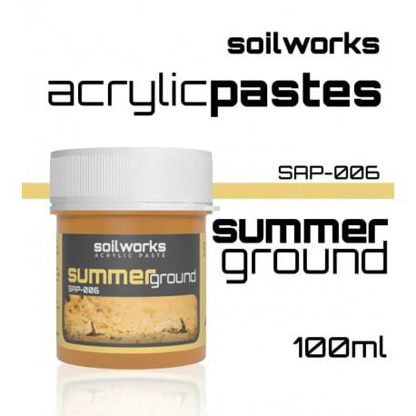 Scale 75 Dioramas Soilworks Ground Pastes 100ml - Summer Ground