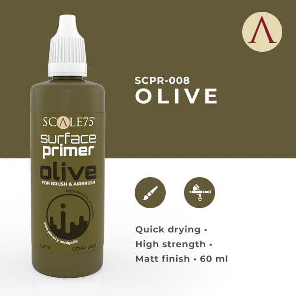 Scale 75 Surface Primer 60ml - Olive