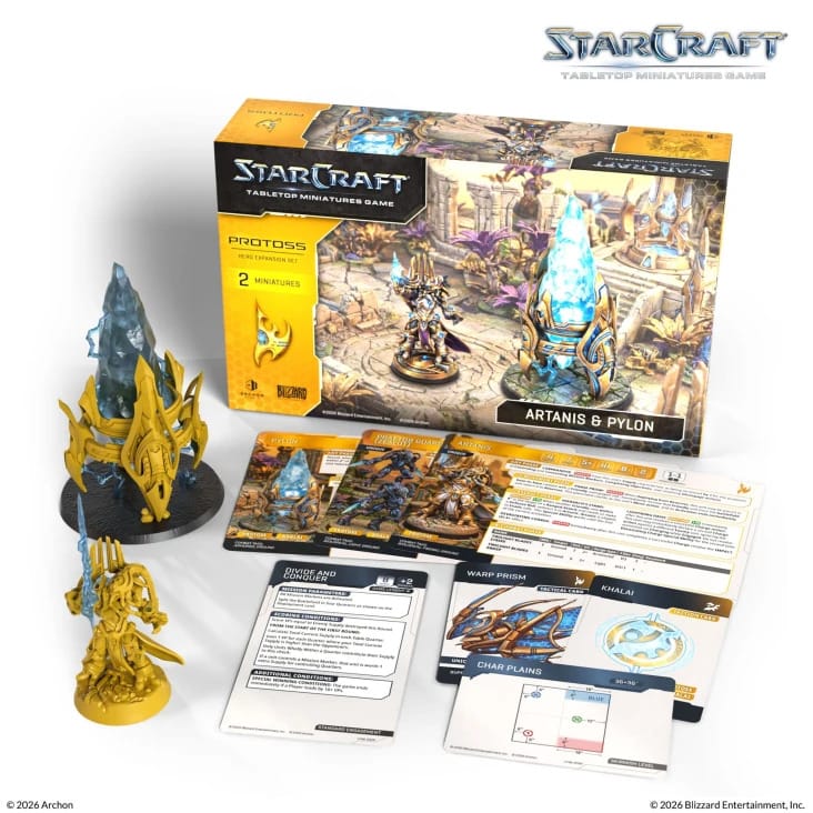 Starcraft Protoss Hero Expansion Set - Artanis & Pylon