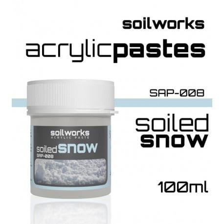 Scale 75 Dioramas Soilworks Ground Pastes 100ml - Soiled Snow