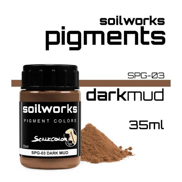 Scale 75 Soilworks Pigments 35ml - Dark Mud