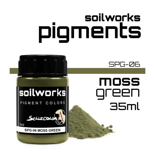 Scale 75 Soilworks Pigments 35ml - Moss Green