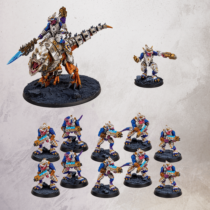 One Page Rules Saurian Starhost Elite Expansion