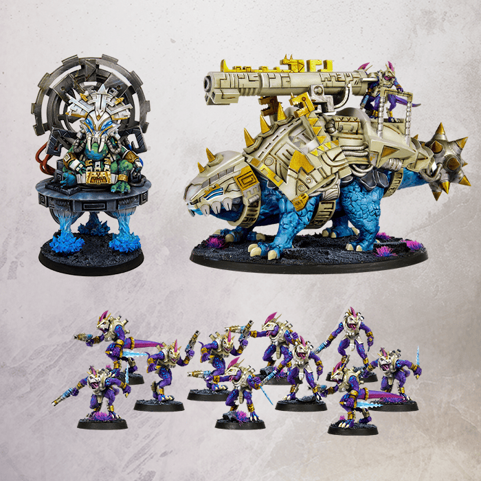 One Page Rules Saurian Starhost Vanguard Expansion