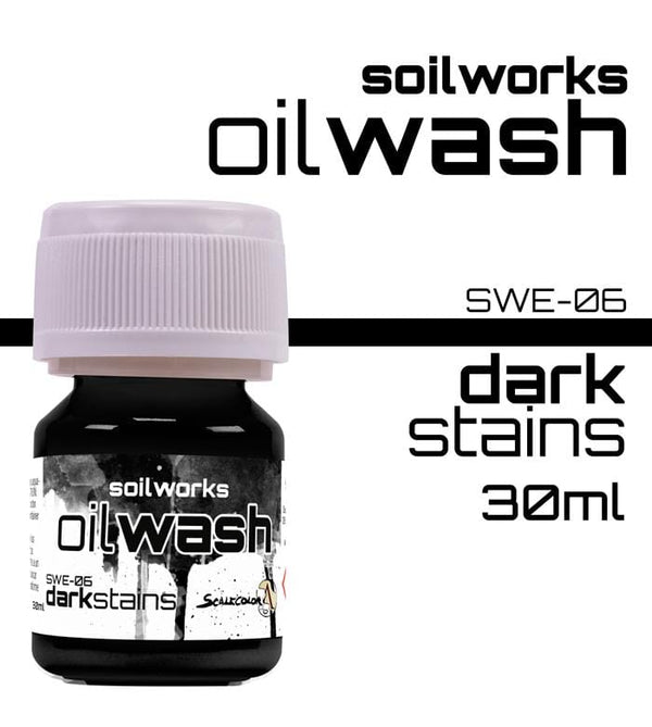 Scale 75 Soilworks Oil Washes 30ml - Dark Stains