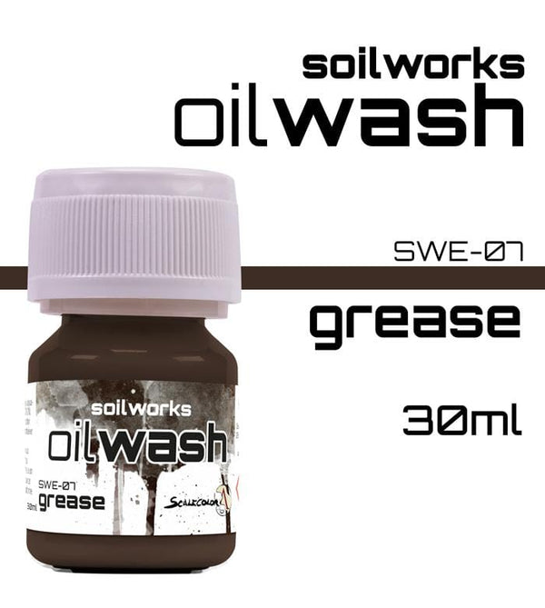 Scale 75 Soilworks Oil Washes 30ml - Grease