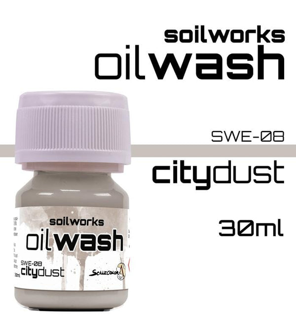Scale 75 Soilworks Oil Washes 30ml - City Dust