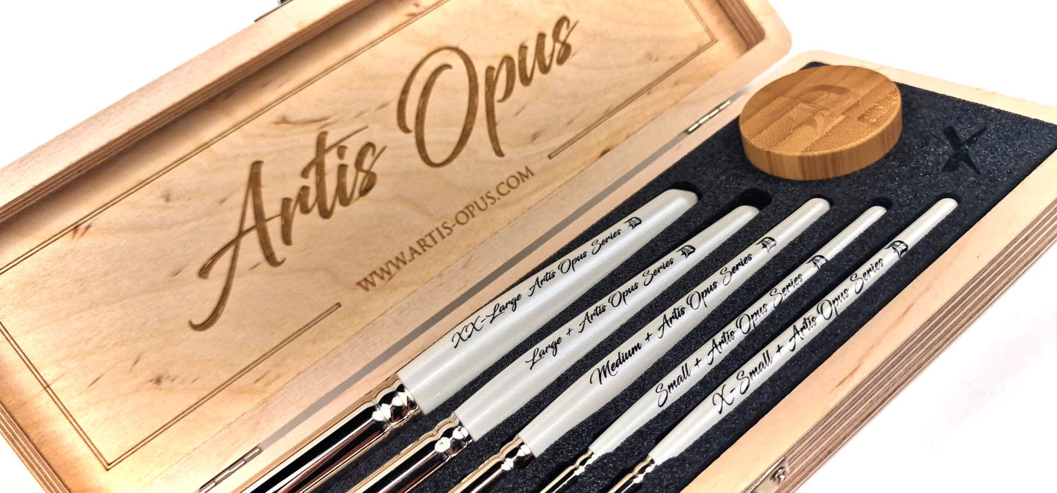 Artis Opus Series D PLUS - Expansion Dry Brush Set (5-brushes)